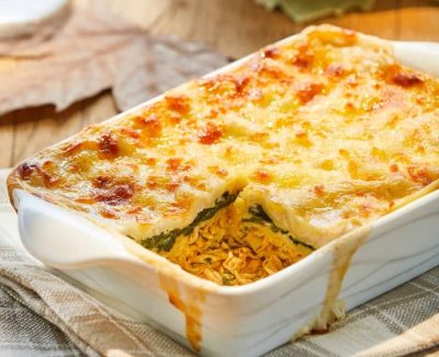 Lasagna de Pollo, 7 Personas